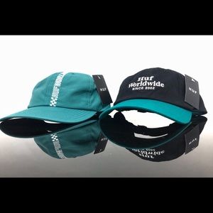 2pc HUF strap back hats
